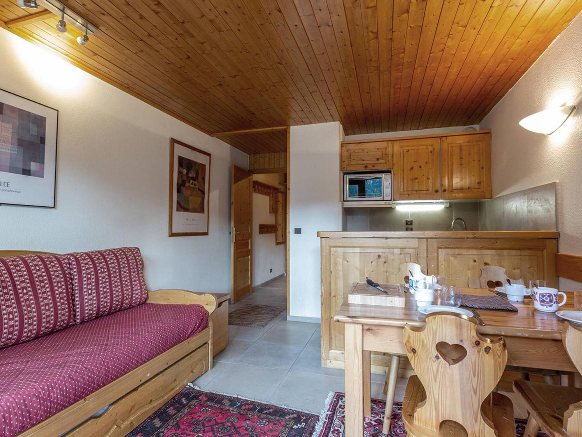 Charmant Appartement Avec Balcon, Wifi Et Ascenseur A Meribel - Fr-1-355-14 Exterior foto